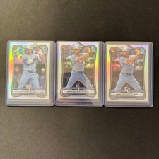 ☕️MK 2026 BOWMAN CHROME REFRACTOR RC RED ROOKIE JAC CAGLIANONE LOT3