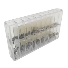 0.8mm Split Pins Watch Strap Bracelets Links Connecting Pins with Storage Box