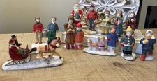Vintage 11 Piece Vintage Christmas Nativity Figures