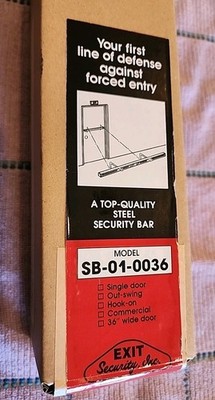 Exit Security Bar SB-01-0036 for 36'' Door