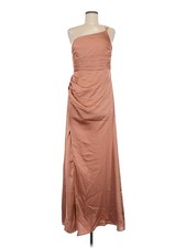 Azazie Women Brown Cocktail Dress 8