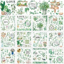 BBTO 12 Sheets Rub on Transfers for Crafts and Furniture As Pictures Shown 