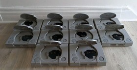 Lot of 10 Sony Play Station 1 Consoles  Parts or Repair - All Power On W/ Video