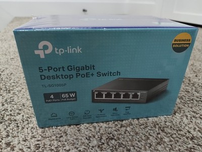 TP-LINK TL-SG1005P 5-Port Desktop Switch