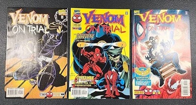 Venom On Trial #1-3 アメコミ リーフ Venom On Trial #1-3 (1997) VF/NM Full Set Venom Gets The Electric