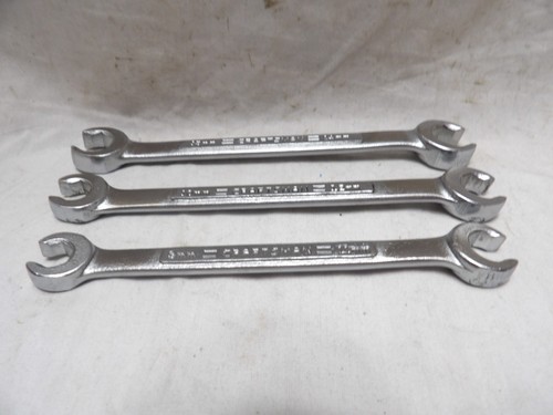 Craftsman 3 pc. Metric Line Wrench Set 9mm to 14mm USA