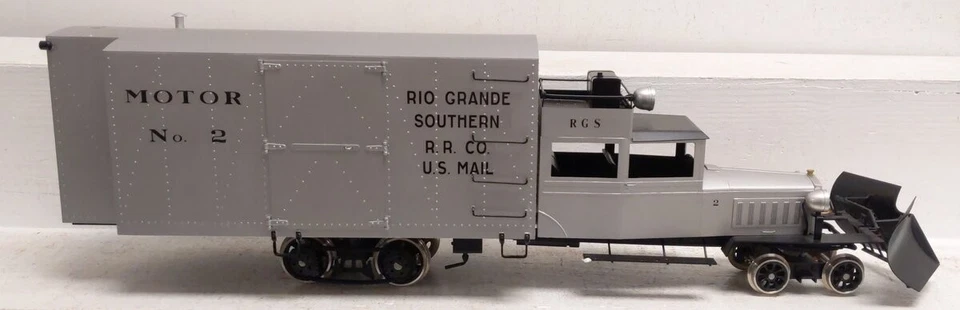 Accucraft AC78-130 G Scale Rio Grande Southern Galloping Goose #2 EX/Box - Image 2 of 4