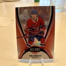 2025-26 UD Allure Hockey Cole Caufield Red Rainbow #86