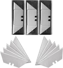 30 Pack Utility Knife Blades, SK5 Steel Heavy Duty Box Cutter Replacement Blades