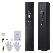 Uimoso Armoire à fusils avec coffre-fort numérique par code clé montage requis