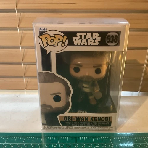 Funko Pop! Star Wars: Obi-Wan Kenobi #538 W/ Protector & QA/QC+