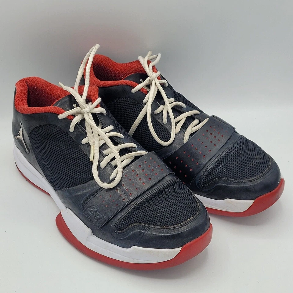 Nike Air Jordan BCT Low Bred negro rojo para hombre talla 12 Foto 2 de 4