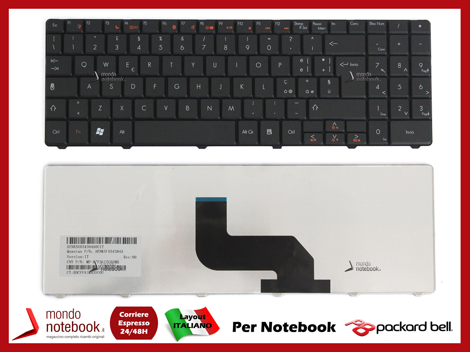 Clavier français neuf d'origine Acer pour Acer Aspire S3-951