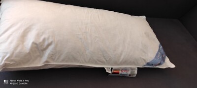 Neu Ortho-Vital Betten Kopfkissen Daunen Feder 40x80cm Baumwolle Bezug weiss