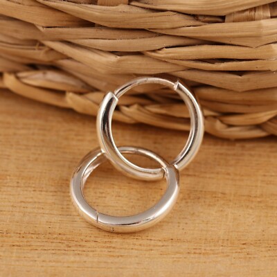 Set Da 3 Paia Di Orecchini A Cerchio Piccoli In Argento 925, Ipoallergenici, 8 Mm, Per Donna E Uomo, Per Multiple Piercing, Regalo