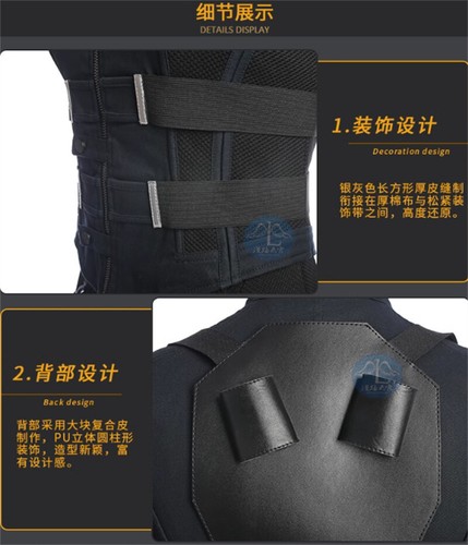 Marvel Comics Black Widow Cosplay Halloween Costume Suit Women's Uniform Outfits - 第 9/24 張圖片