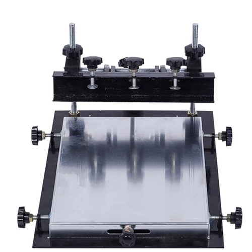 Small Size Manual Silk Screen Station Adjustable Solder Paste Printer 32x22CM - Picture 3 of 6