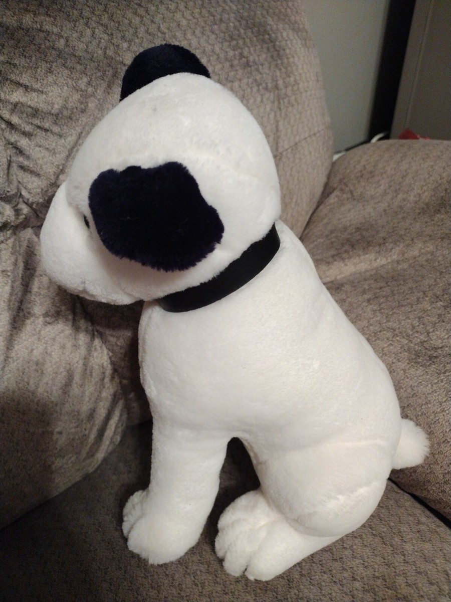 RCA Nipper Dog Plush 1992 TV Commercial Dakin Stuffed Animal Puppy