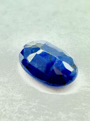 Blue Sapphire Edelstein,Natürlicher Saphir Facettiert loose gemstone 0.9 CT - Picture 6 of 8