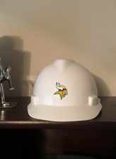 Minnesota Vikings  Pyramex  Ridgeline Baseball Cap Style Hard Hat White