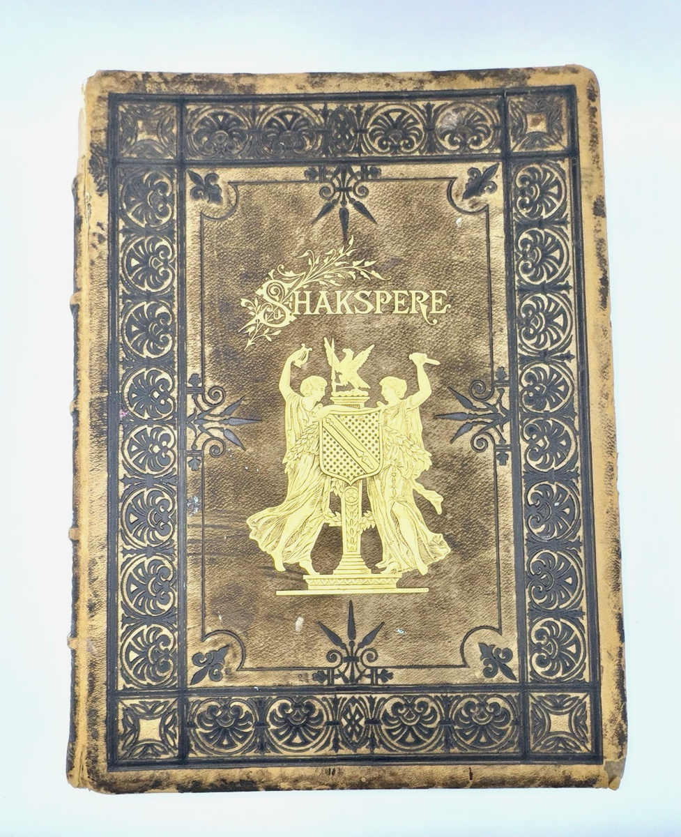 C 1876 HUGE Works of Shakespeare Imperial Edition Complete Vol. 1