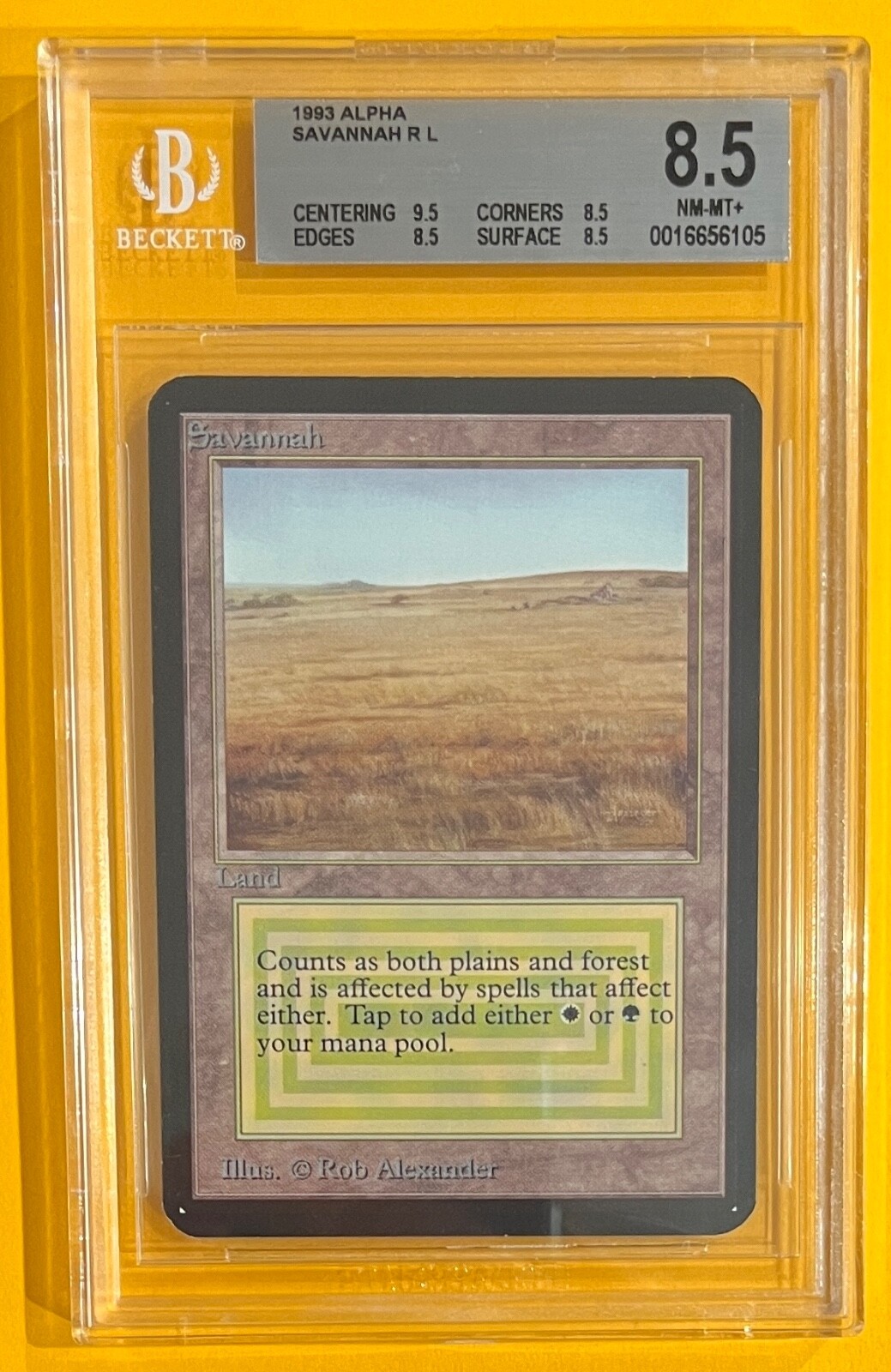 MTG SAVANNAH Alpha (BGS 8.5) (OldManMTG 009-138)