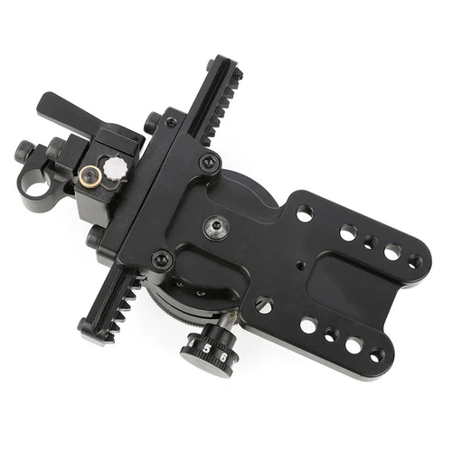 Compound Bow 1 Pin Sight Micro Adjustable Pointer Adaptor Scope Sight 4x 6x 8x - Picture 11 of 21