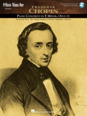 Chopin Concerto in E Minor Op 11 Sheet Music Minus One Piano NEW 000400006