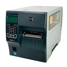 TESTED Zebra ZT410 Thermal Transfer Label Printer Bluetooth Ethernet USB Serial