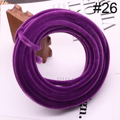 Velvet Stick Wire DIY Craft Making Hairpins Flowers Toys Twist Flexible Handmade - Picture 41 of 47
