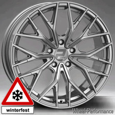 18 Zoll W37 Alufelgen 8x18 5x112 ET30 in hellgrau für BMW und Mini