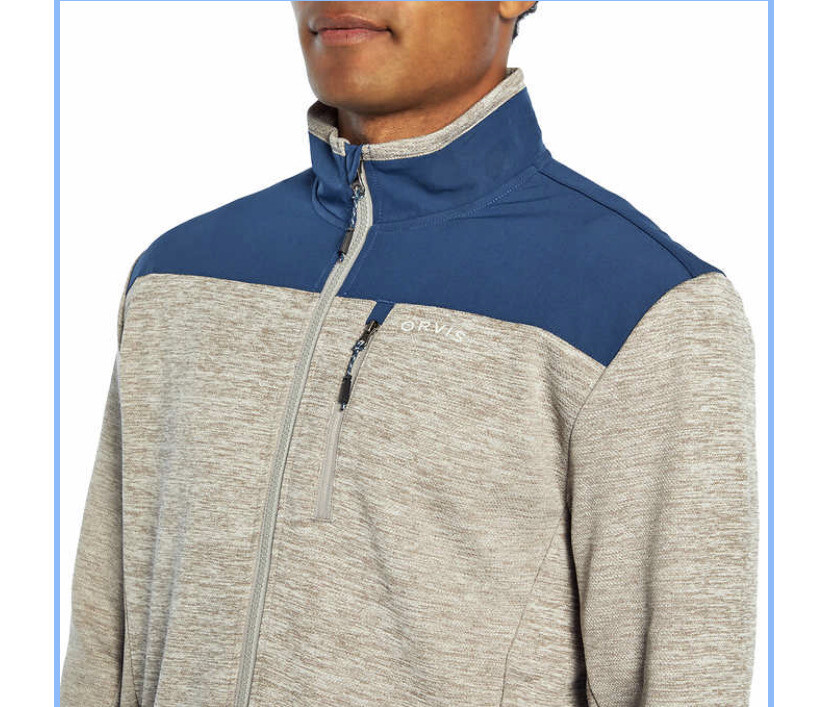 Orvis Sporting Traditions Pull Polaire Gilet Zip Complet Homme XL ~NEUF