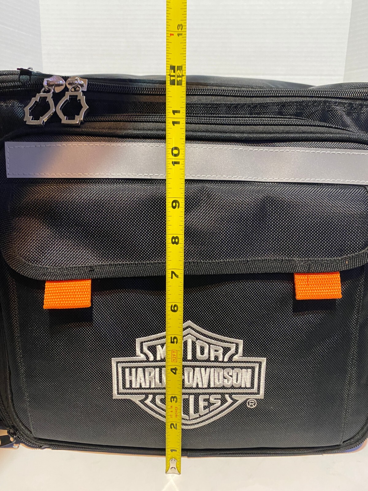 Harley Davidson Picnic Set Black Insulated Travel Cooler Bag W/Service