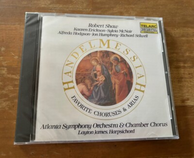 Favorite Choruses & Arias Robert Shaw CD -Handel Messiah- NEW Sealed Telarc