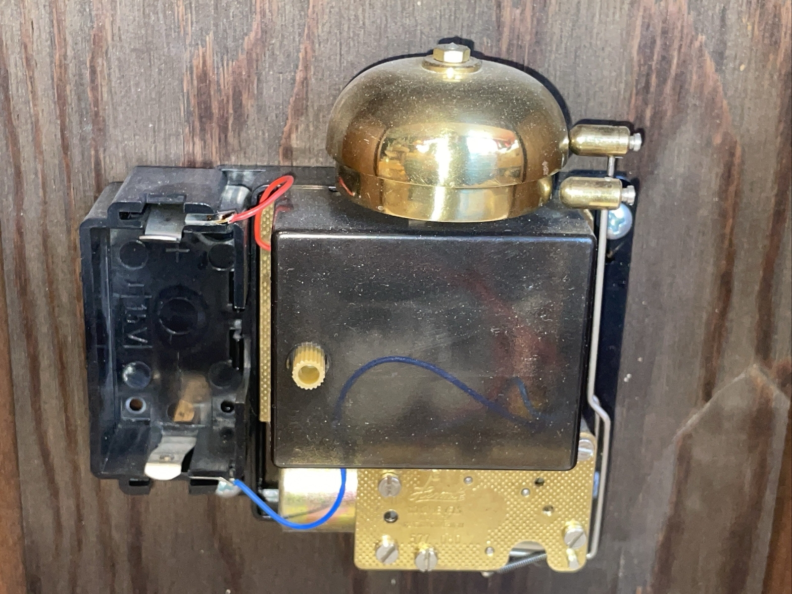 Hermle Mantle Clock GE 577080 Made In West Germany For Parts Or