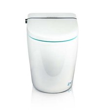 Smart Toilet Tankless Elongated Bidet Dual Flush Heated Seat Remote Control