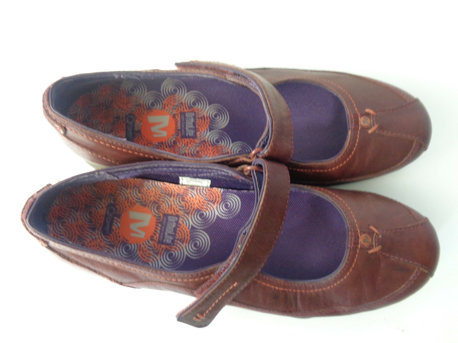 Scarpe da passeggio MERRELL US 6 5 M Allure Huckleberry pelle bordeaux Mary Jane