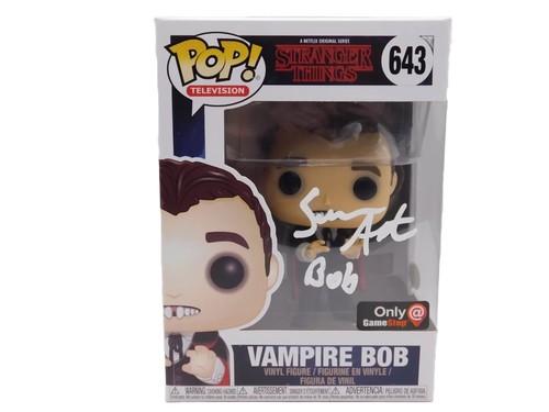 Funko Pop! Stranger Things Vampire Bob #643 Autographed JSA Certified