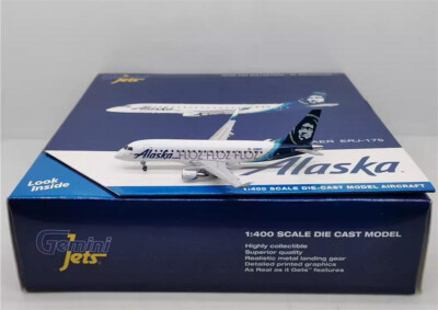 アラスカ　クーガーズ　ERJ-175　1/400 アラスカ クーガーズ ERJ-175 1/400 Embraer ERJ-175 Commercial