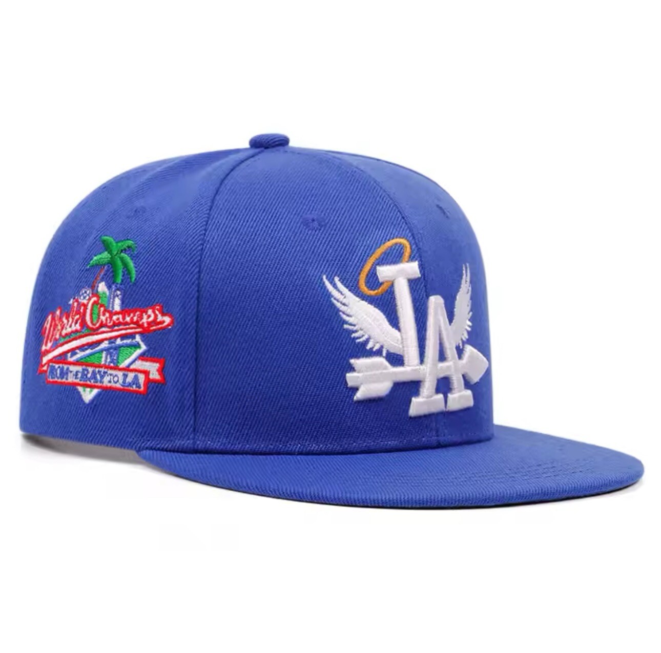 LA Dodgers World Champs Snapback Baseball Cap – Bay to LA Edition