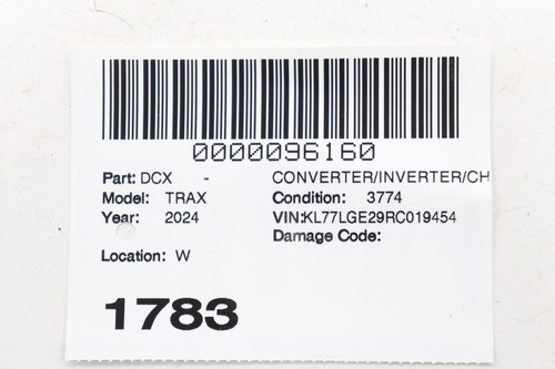 2024 - 2025 CHEVROLET TRAX CONVERTIDOR DE VOLTAJE DE POTENCIA MÓDULO INVERSOR OEM 26417205 - Imagen 12 de 12