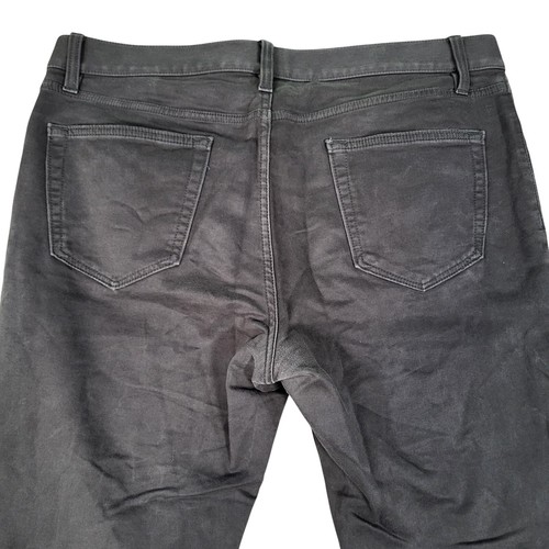 Banana Republic Pants Mens 35x30 (38x30) Traveler Slim Fit Black Stretch Preppy - Picture 5 of 14