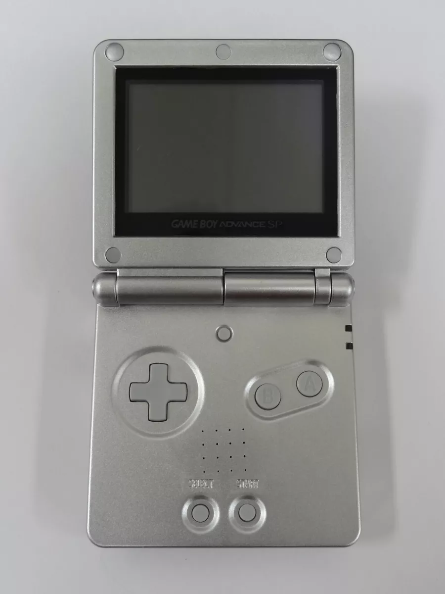 Game Boy Advance SP System Black and Silver w/Charger For Sale