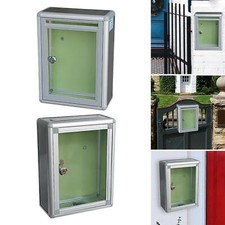Lockable Wall Mount Mailbox Letterbox Post Box Decorative Letterboxes Mail Box