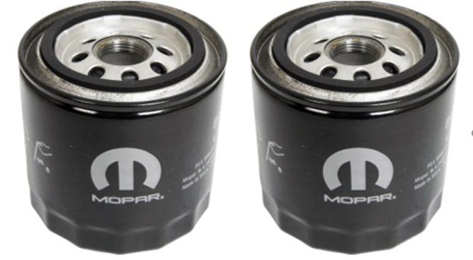 2 OEM Genuine Mopar Engine Oil Filter MO-899 Chrysler Dodge 2 OEM Genuine Mopar Engine Oil Filter MO-899 Chrysler Dodge