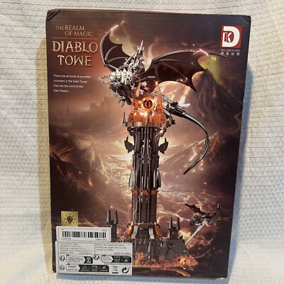 Tec Creators  Diablo Towe Building Block Sets Realm Of Magic Model Bricks