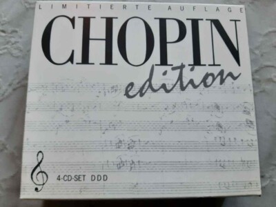 CD Collection CHOPIN edtition  4 Stück