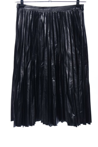 Jupe En Cuir Synthétique JITROIS - Taille 40 - Noir - Style Décontracté - Occasion Très Bon état