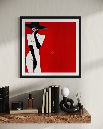 Lady Modesty, Kristina Mallen (Giclée print, Hand Signed by Artist) - Picture 6 of 10
