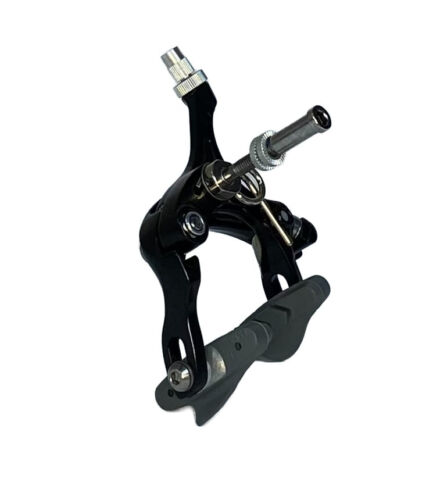 TEKTRO 39/57mm SHORT REACH DUAL PIVOT SIDE PULL FRONT BRAKE CALIPER BLACK NEW - Picture 2 of 6